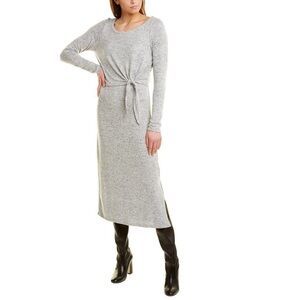 Bobeau Twofer Midi Dress Gray Size L NWT
